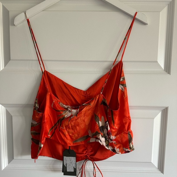 ALLSAINTS Alexia Dorada Crop Top NWT - Picture 7 of 11